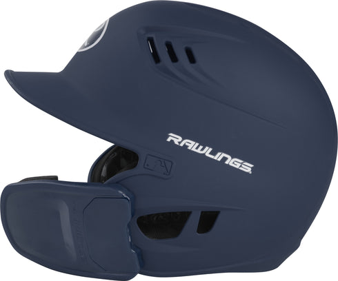 Rawlings Matte R16 w/ Reversible Jaw Guard Batting Helmet